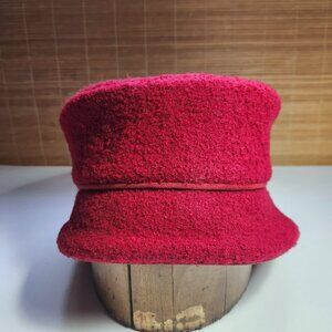 Tilley La Cloche Women's Wool Bucket Hat Size Large Lined Made in Canada